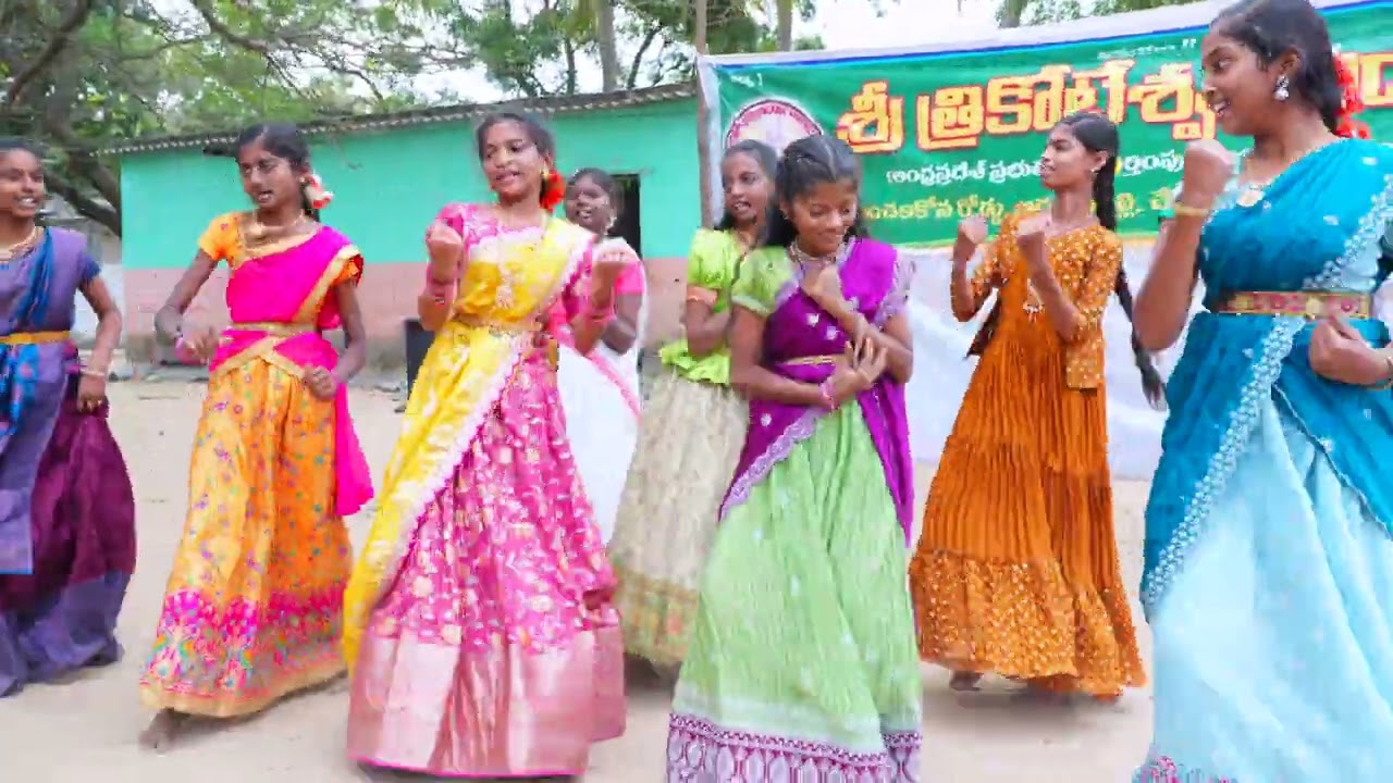 8th Class students Performance in Sankranthi Celebrations 
