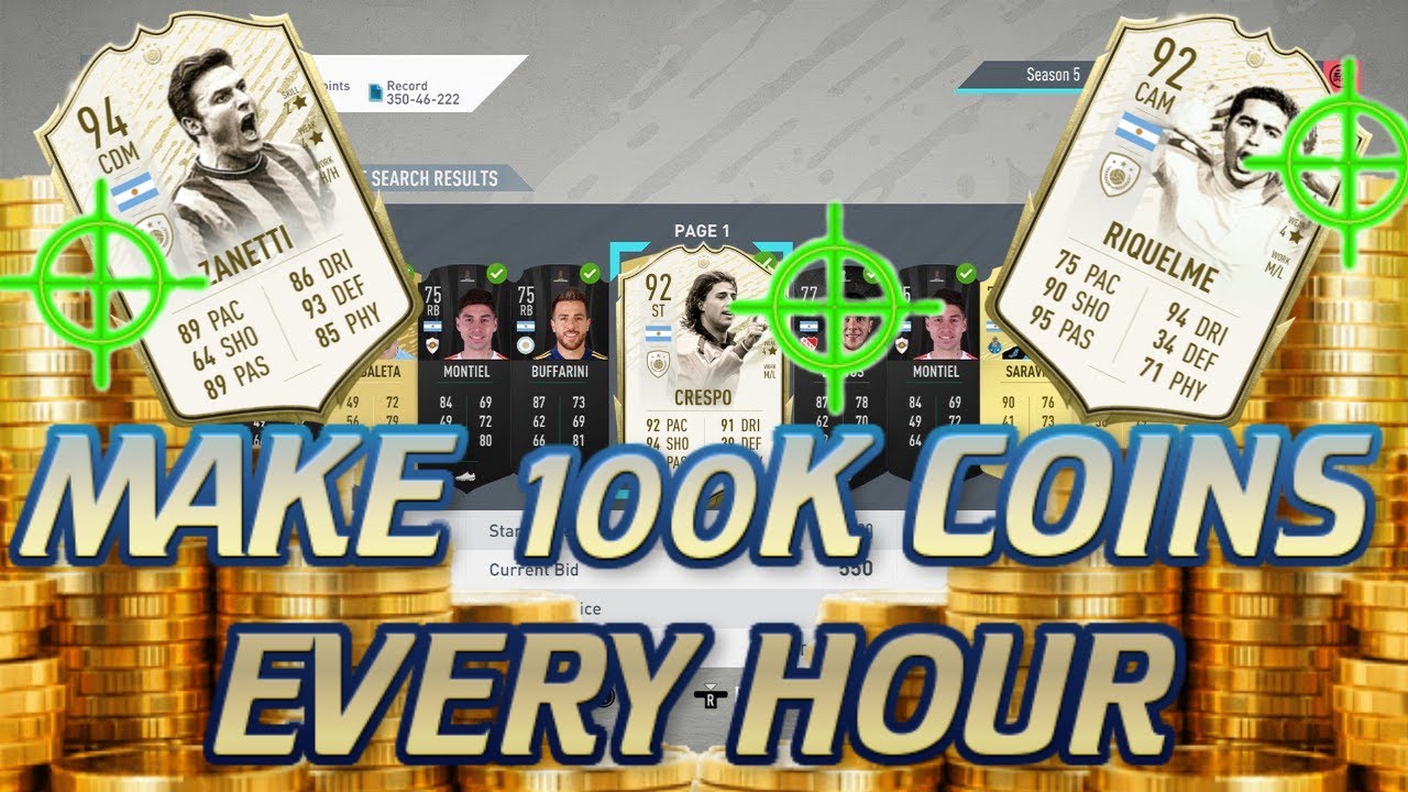 BEST BIDDING/SNIPING FILTER ON FIFA 20! MAKE 100K EVERY HOUR! BEST TRADING METHOD ON FIFA 20!