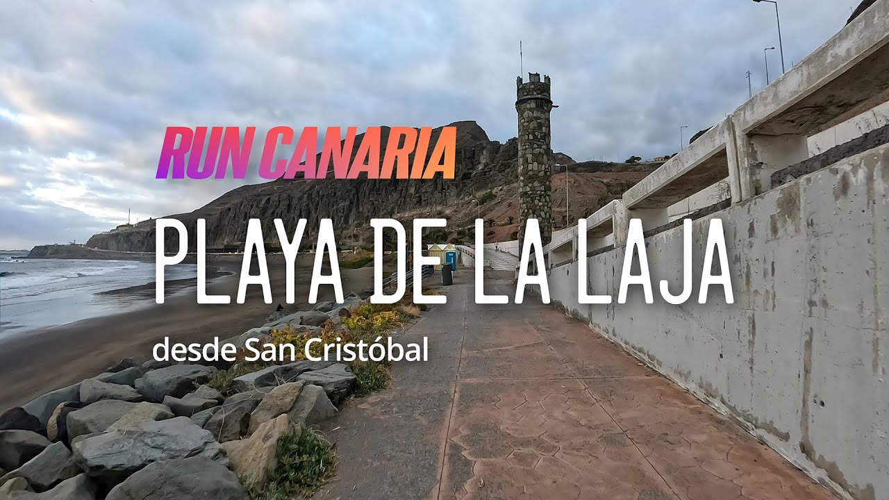 Playa de la Laja 🏃‍♂️ Virtual Run in Las Palmas de Gran Canaria 🇮🇨
