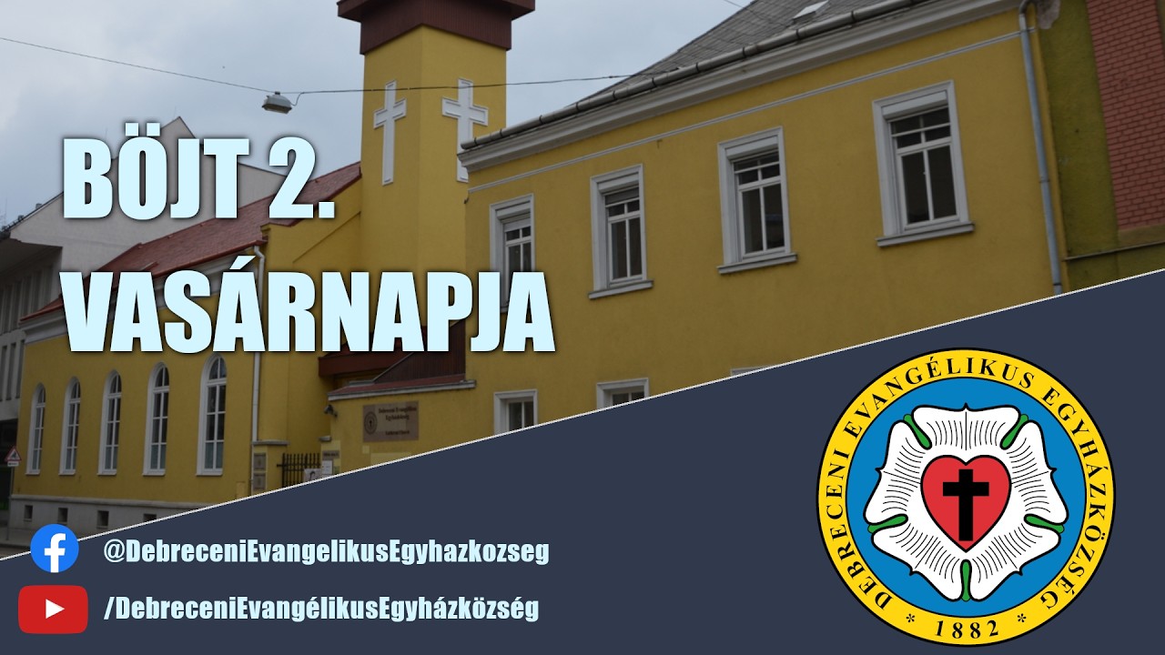 2026.03.01. Istentisztelet úrvacsoraosztással - Böjt 2. vasárnapja