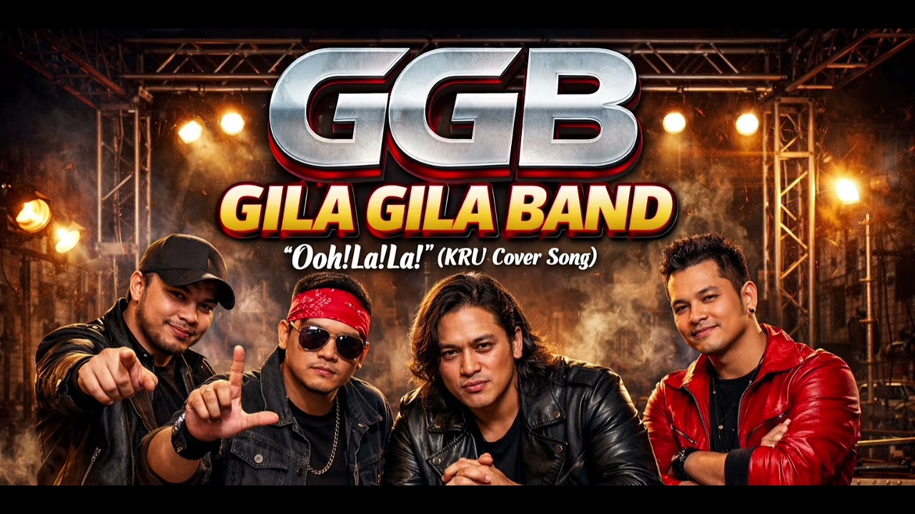 Gila Gila Band - Ooh! La! La!(KRU Cover Song)