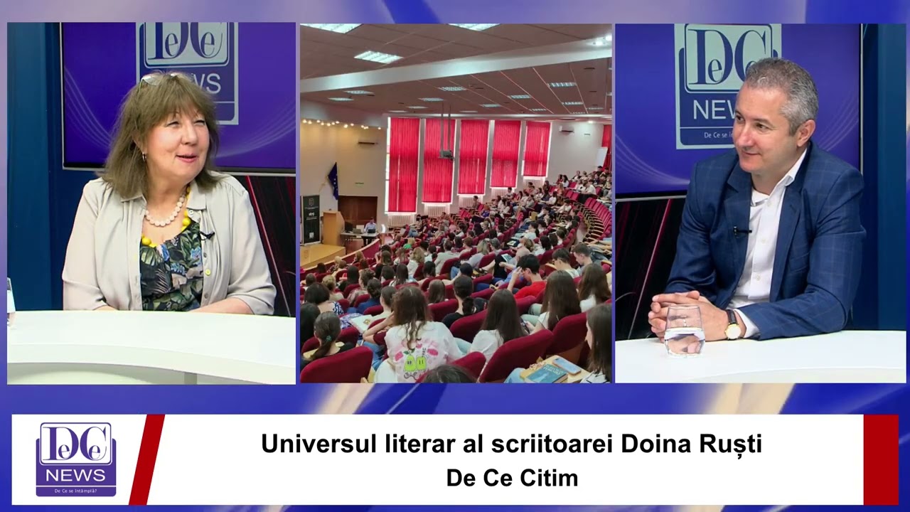 Scriitoarea Doina Ruști, invitată la De Ce Citim