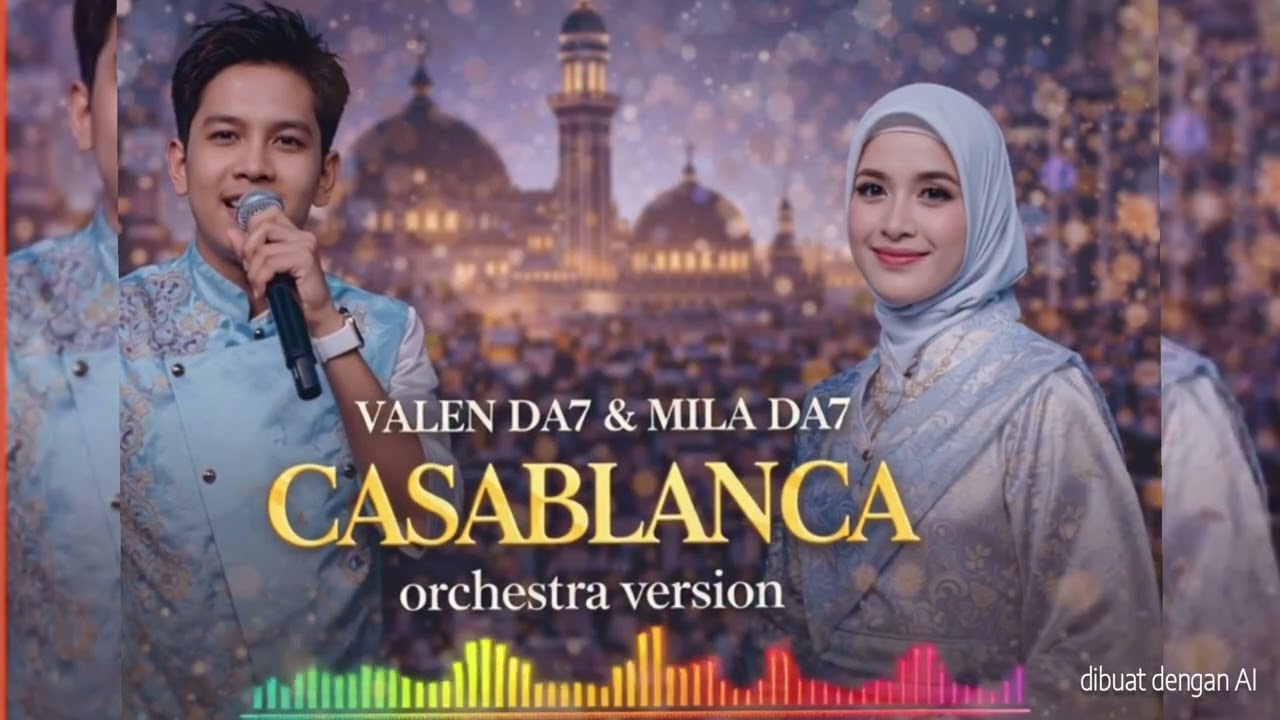 MILA DA7 & VALEN DA7 NYANYI LAGU BAHASA ARAB