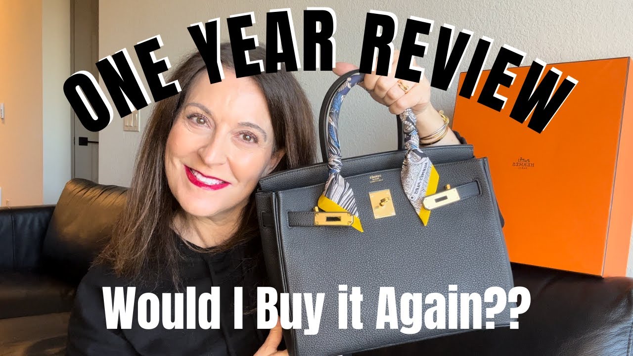 Hermes Birkin — обзор за 1 год: плюсы и минусы, износ, как сидит. Купила бы я её снова? #hermes
