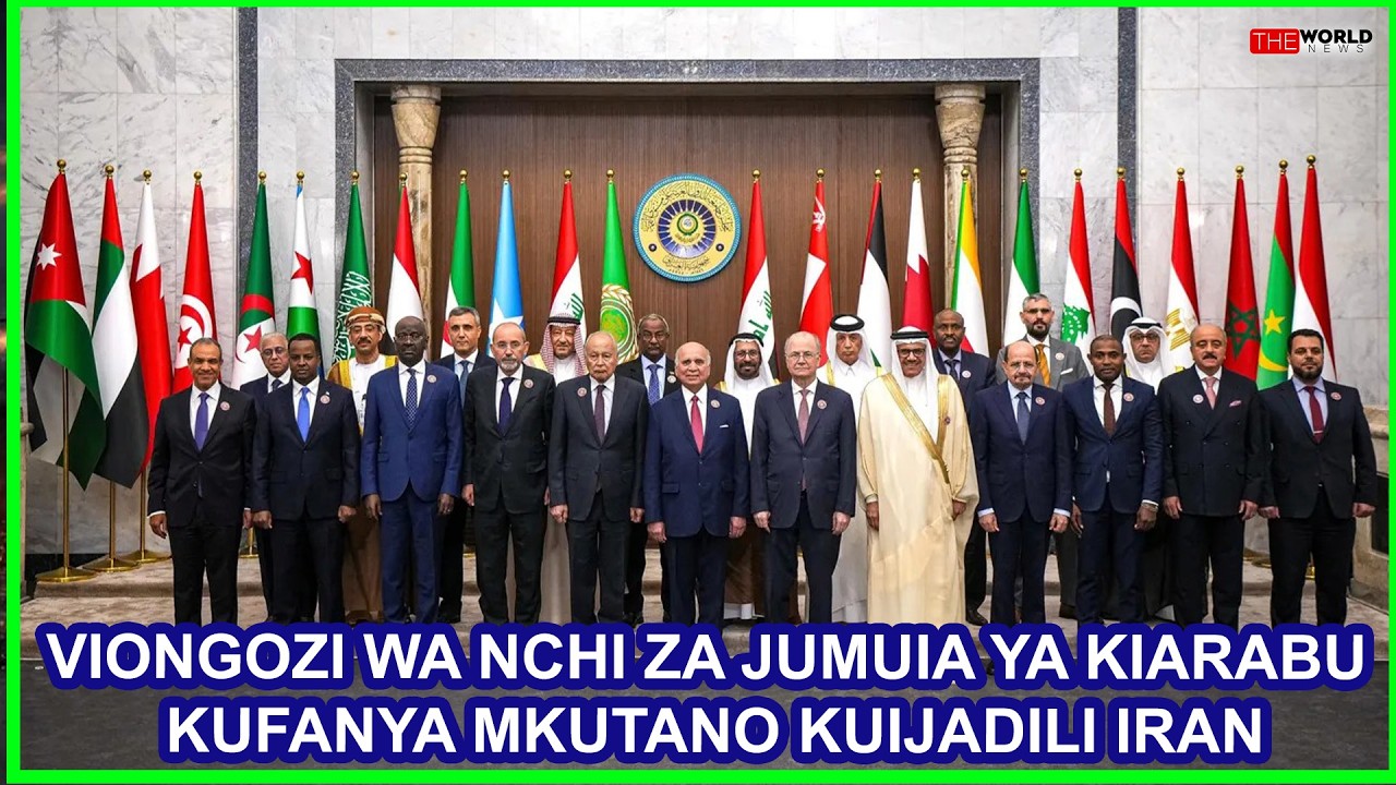 VIONGOZI WA NCHI ZA JUMUIA YA KIARABU KUFANYA MKUTANO KUIJADILI IRAN