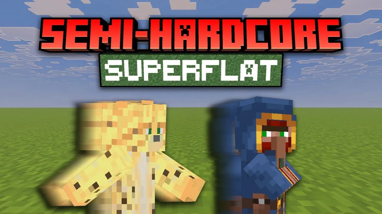 100 Days In Hardcore Superflat (NO BONUS CHEST)