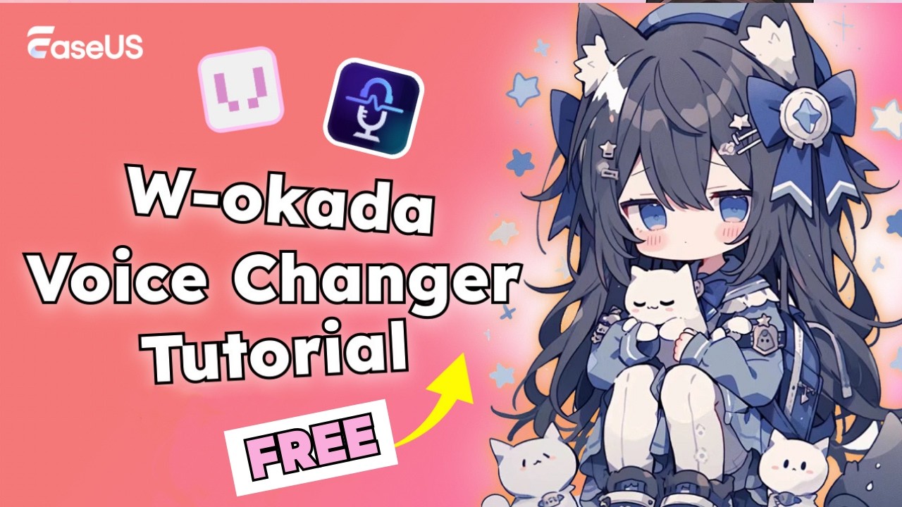 W-Okada Voice Changer Tutorial | Step-by-Step FREE Voice Changing Guide!