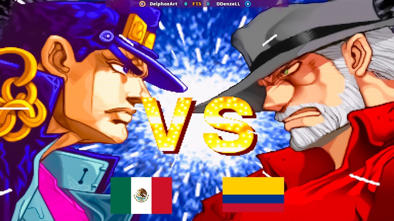 Jojo's Bizarre Adventure - Delphoxart Vs Ddenzell