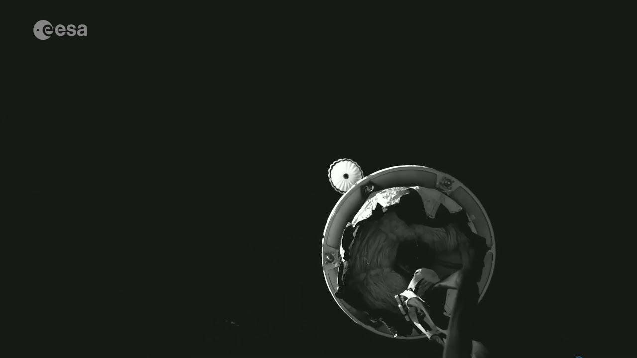 ESA: ExoMars parachute high-altitude drop test