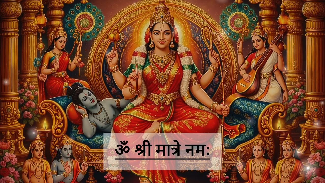 OmShreeMatreNamah ✨#mantra#bhajan#maatripursundari#trending#viral#shorts#mythology#kirtan#krishna#om