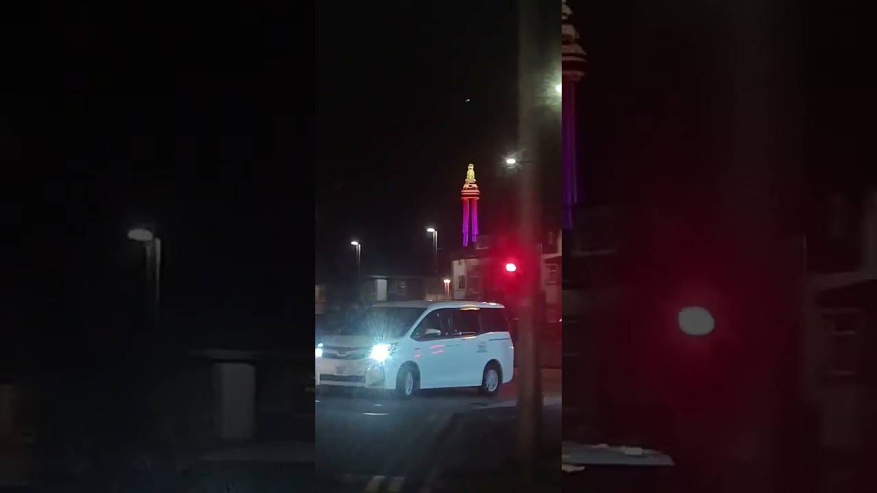Blackpool tower fade on Lytham road 