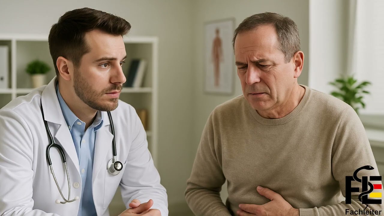 Arzt-Patienten-Gespräch: Verdacht auf Kolonkarzinom | Medizinische Anamnese auf Deutsch