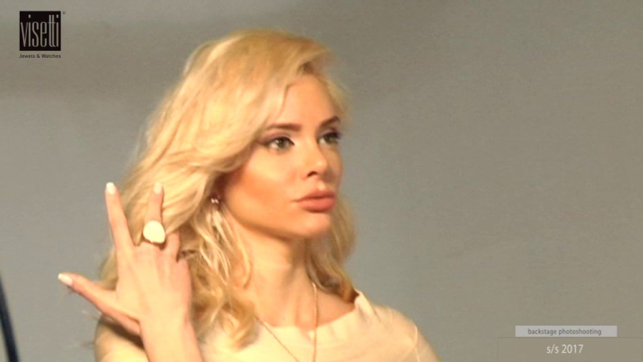 Backstage Visetti with Ria