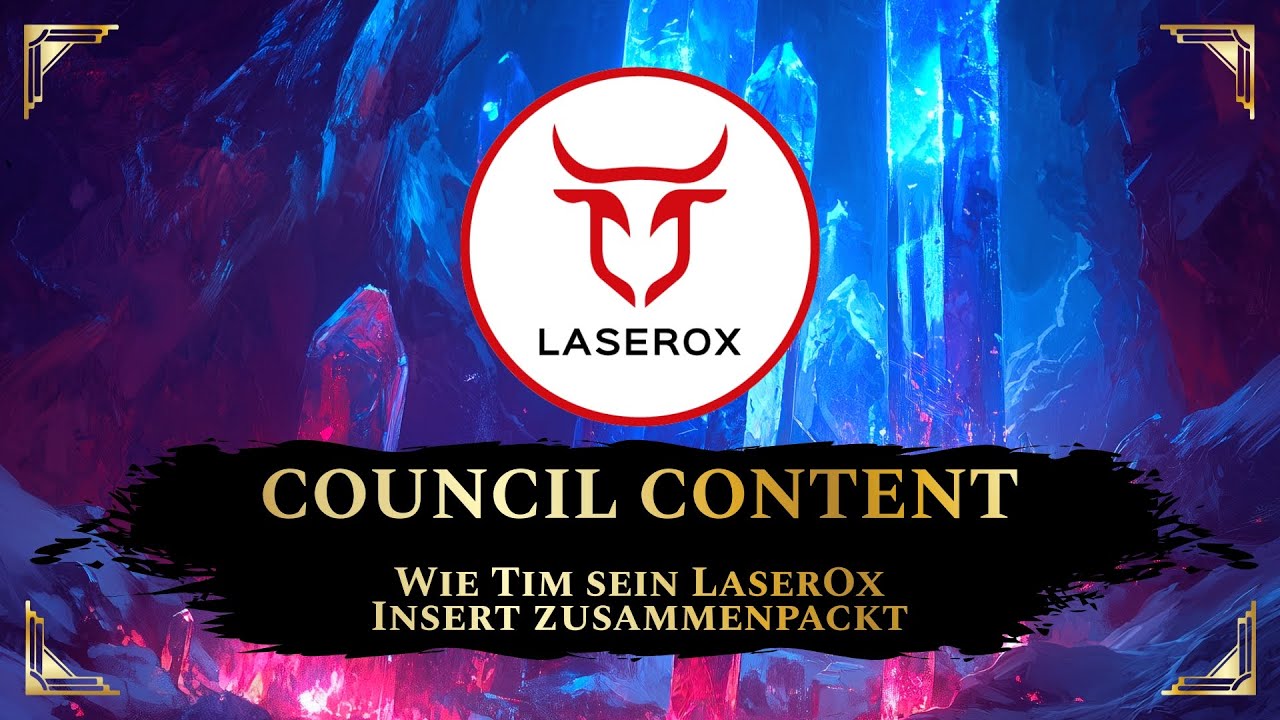 COUNCIL CONTENT: Tim packt das LaserOx Insert zusammen