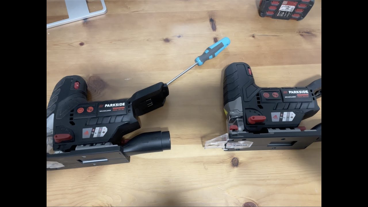 2023 Parkside Performance Jigsaw teardown and differences