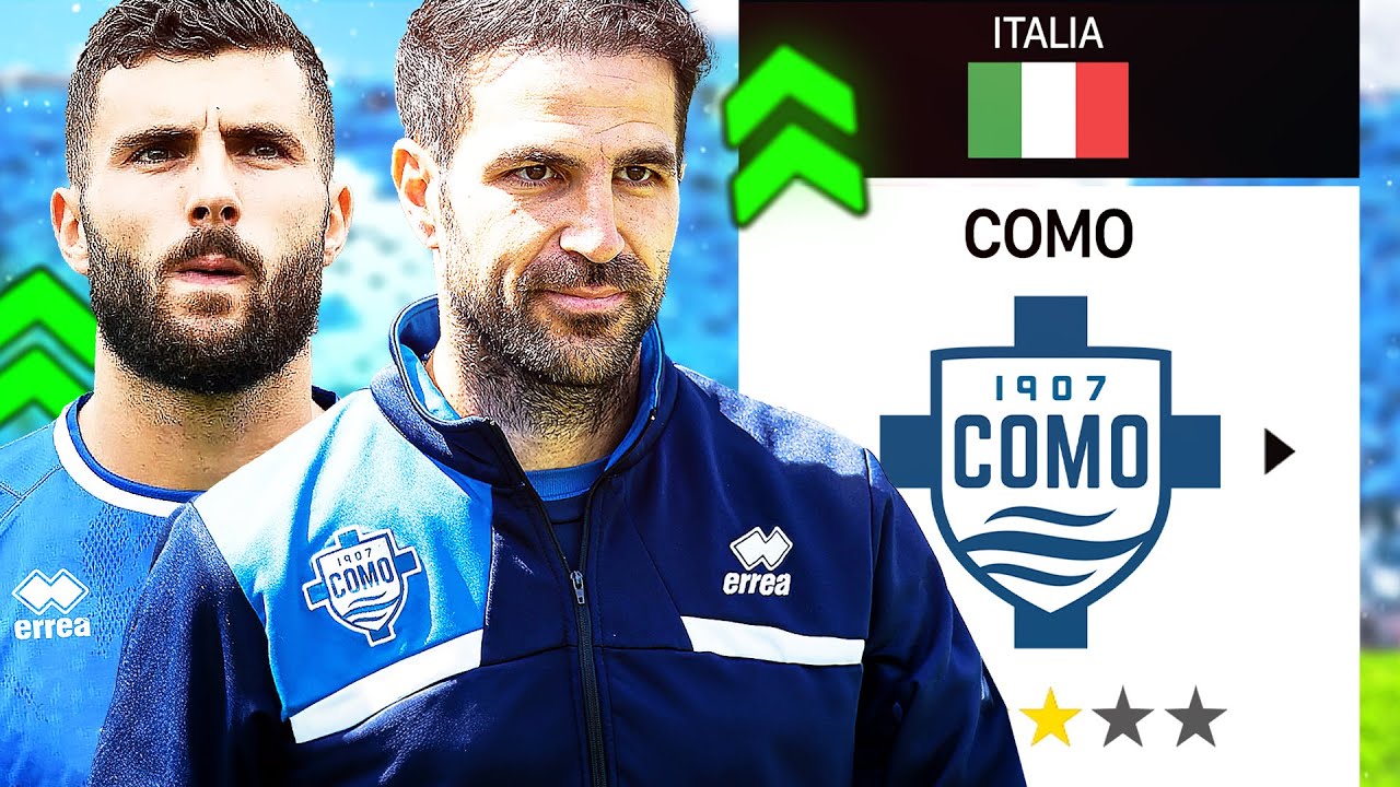 Ho RICOSTRUITO il COMO dopo la PROMOZIONE in SERIE A su FC 24!