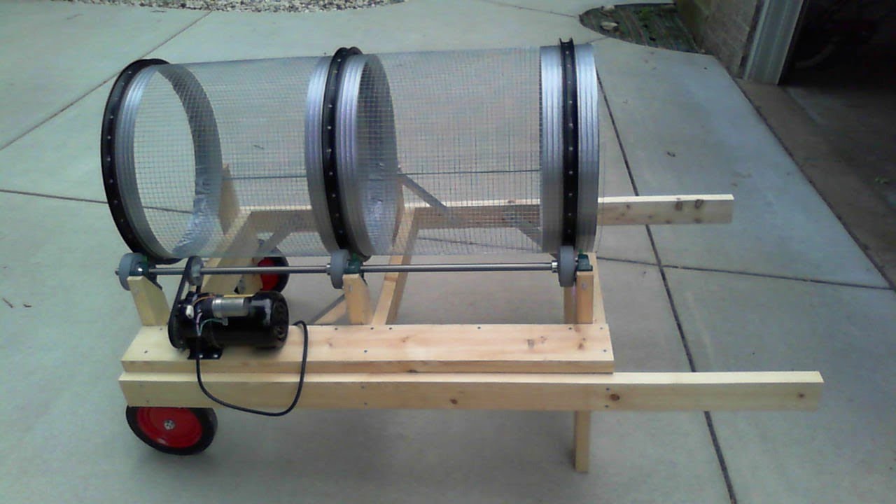 Rock Trommel / Rock Washer (Part #7 - Trommel Plans)