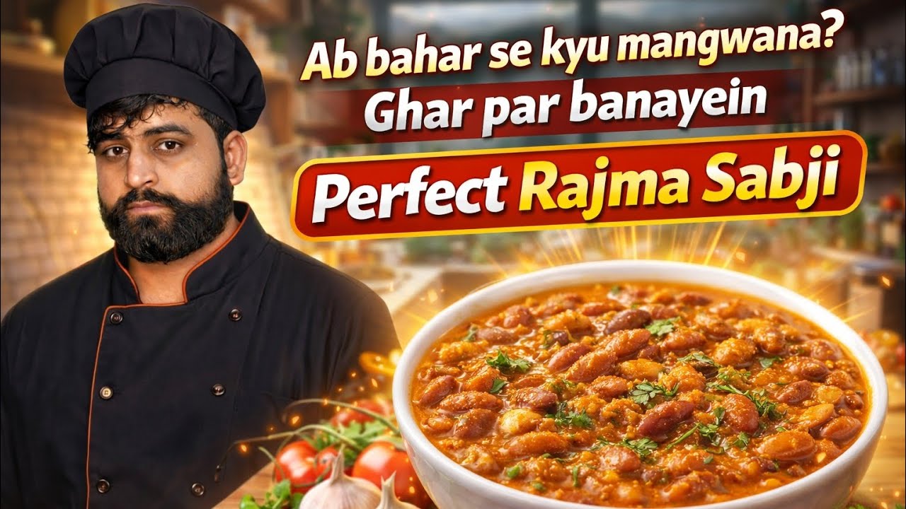 Ab Bahar se kyu mangwana ? Ghar par banayein Perfect Rajma Sabji l Chefmrjatin #food #cooking 