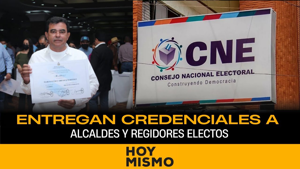 Entregan credenciales a alcaldes y regidores electos