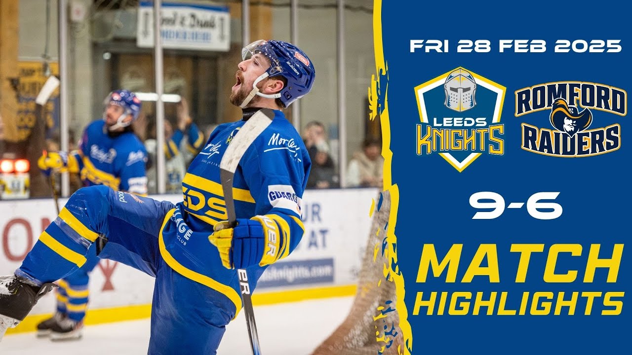 Leeds Knights 9-6 Romford Raiders | Planet Ice NIHL National League | Friday 28th February 2025