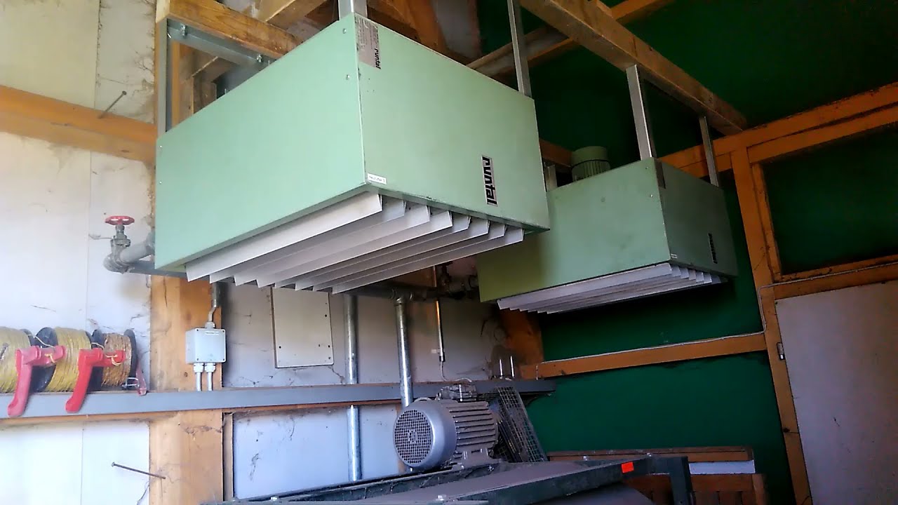 Heutrocknung mit Holzschnitzel, System Aerne