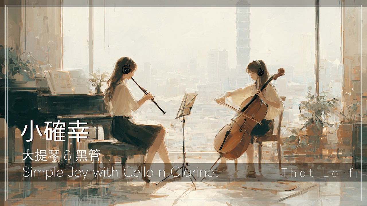 [2小時] 大提琴黑管的小確幸｜Simple Joy with Cello n Clarinet | Chill, Relaxing Instrumental