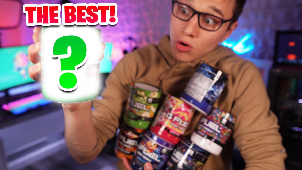The Best GFUEL Flavors So Far In 2021!