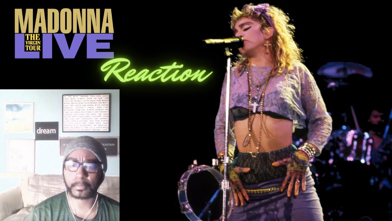 Madonna’s THE VIRGIN TOUR ‘85 (part 1 of 3) | FIRST TIME VIEWING REACTION
