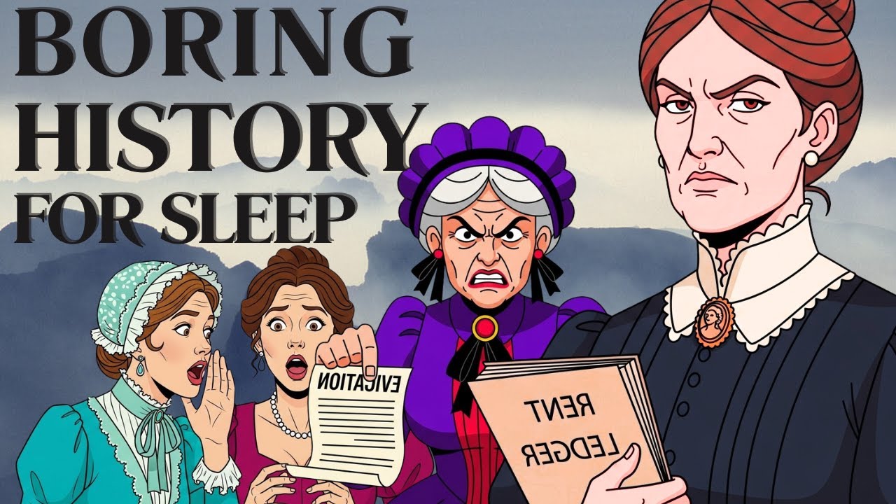Daily Life Inside a Victorian Boarding House | Boring History For Sleep