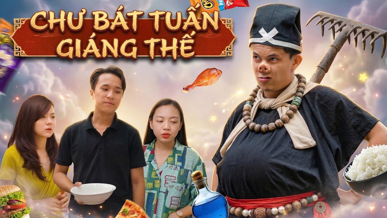 TRƯ BÁT TUẤN GIÁNG THẾ | Đại Học Du Ký - Phần 406 | Phim Ngắn Siêu Hài Hước Gãy TV