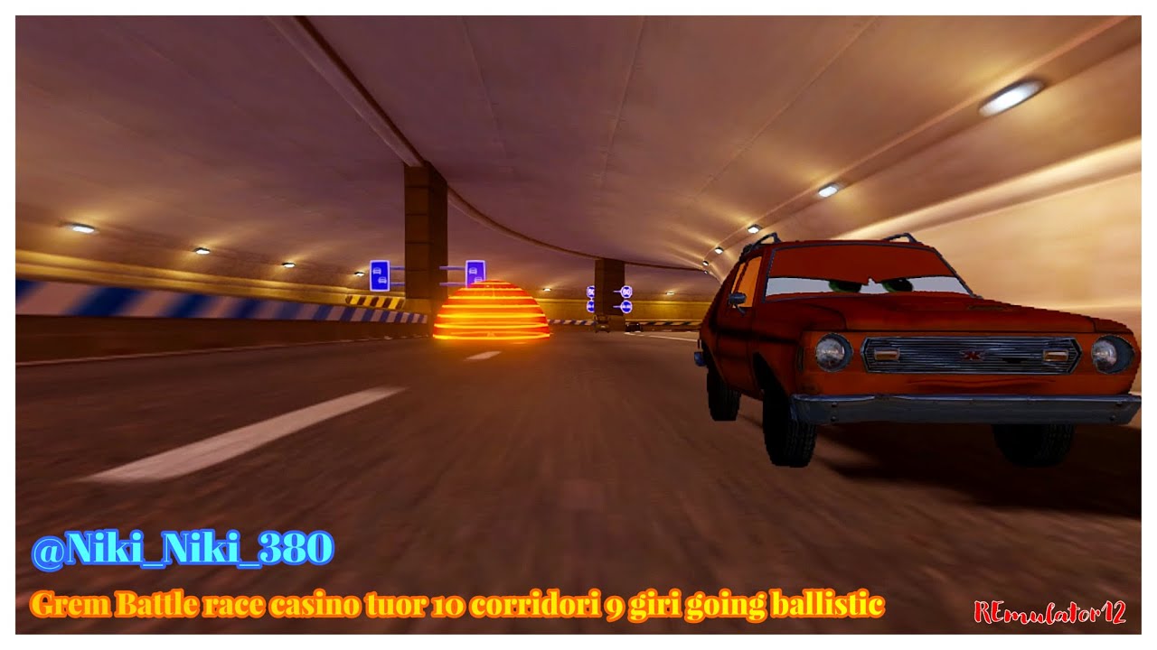Cars 2 The Video Game | Grem - Battle Race (Going Ballistic) | Casino Tour 9 Laps