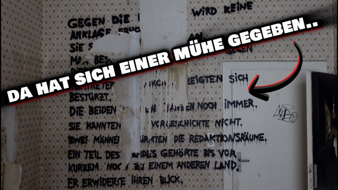 Heute sind wir in einem Verlassenen Schwesternwohnheim.#urbex #abandoned #lostplace #adventure