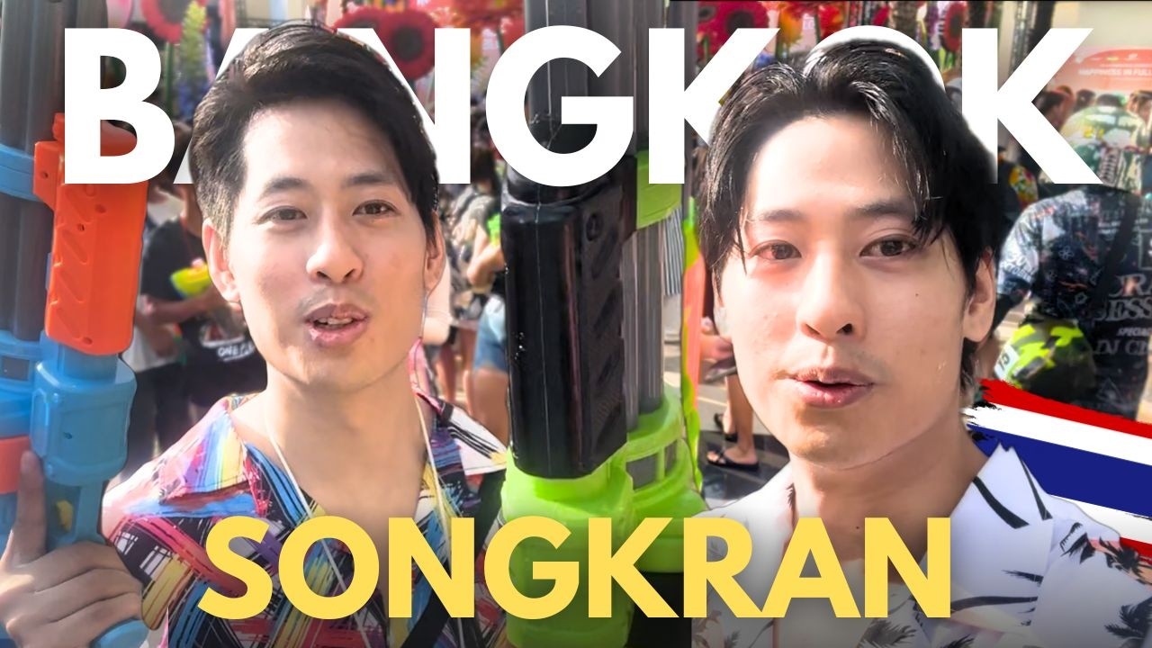FIRST TIME EVER at SONGKRAN in BANGKOK, THAILAND 2025! 🇹🇭 💦
