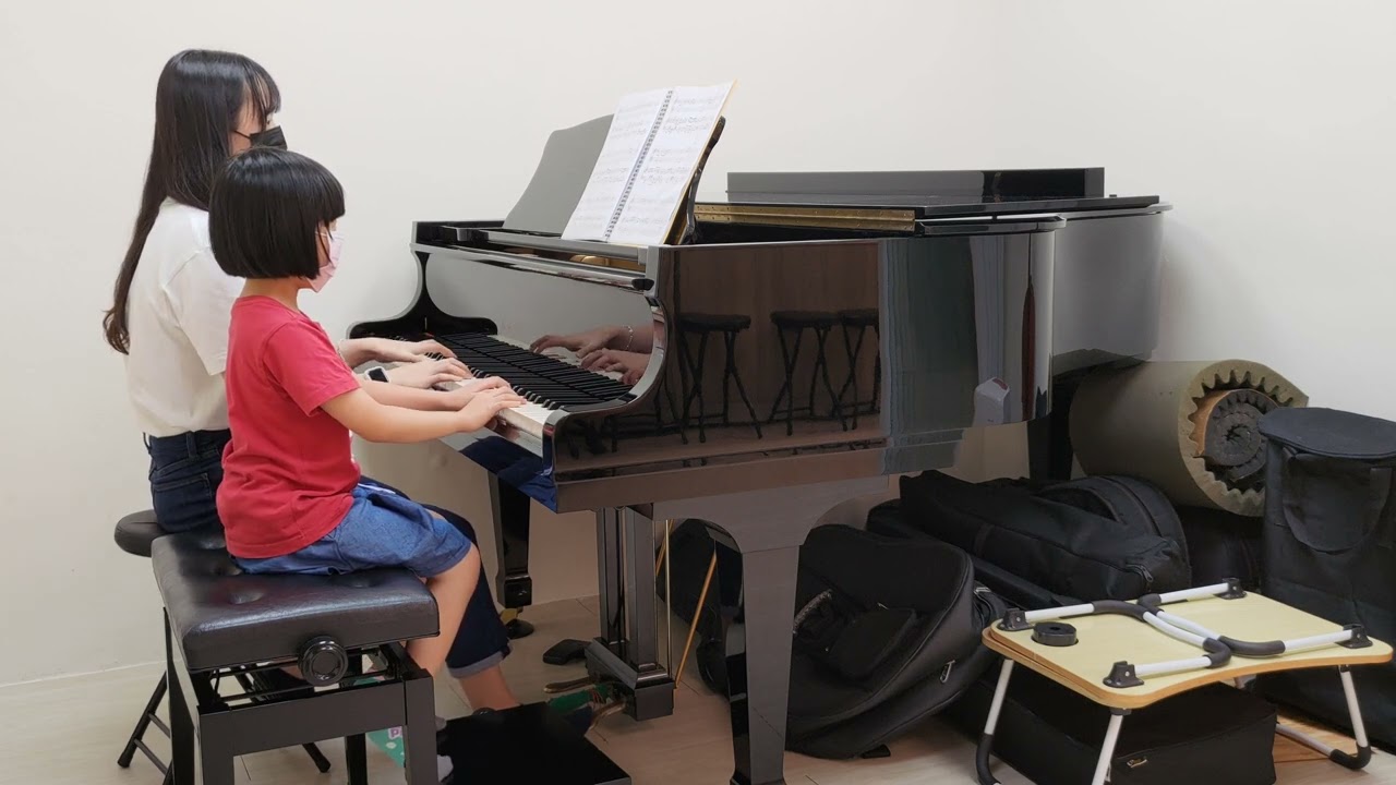 久石讓,宮崎駿 - 豆豆龍 / となりのトトロ ｜Piano Duet 鋼琴四手聯彈｜ 兒童鋼琴演奏版｜by 【徐婕恩】