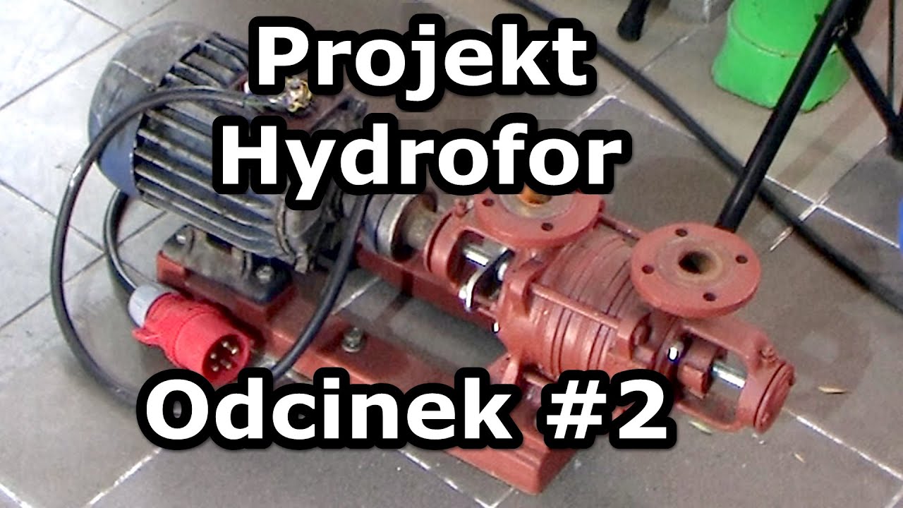 Projekt hydrofor - Naprawa i renowacja pomp - Odcinek #2
