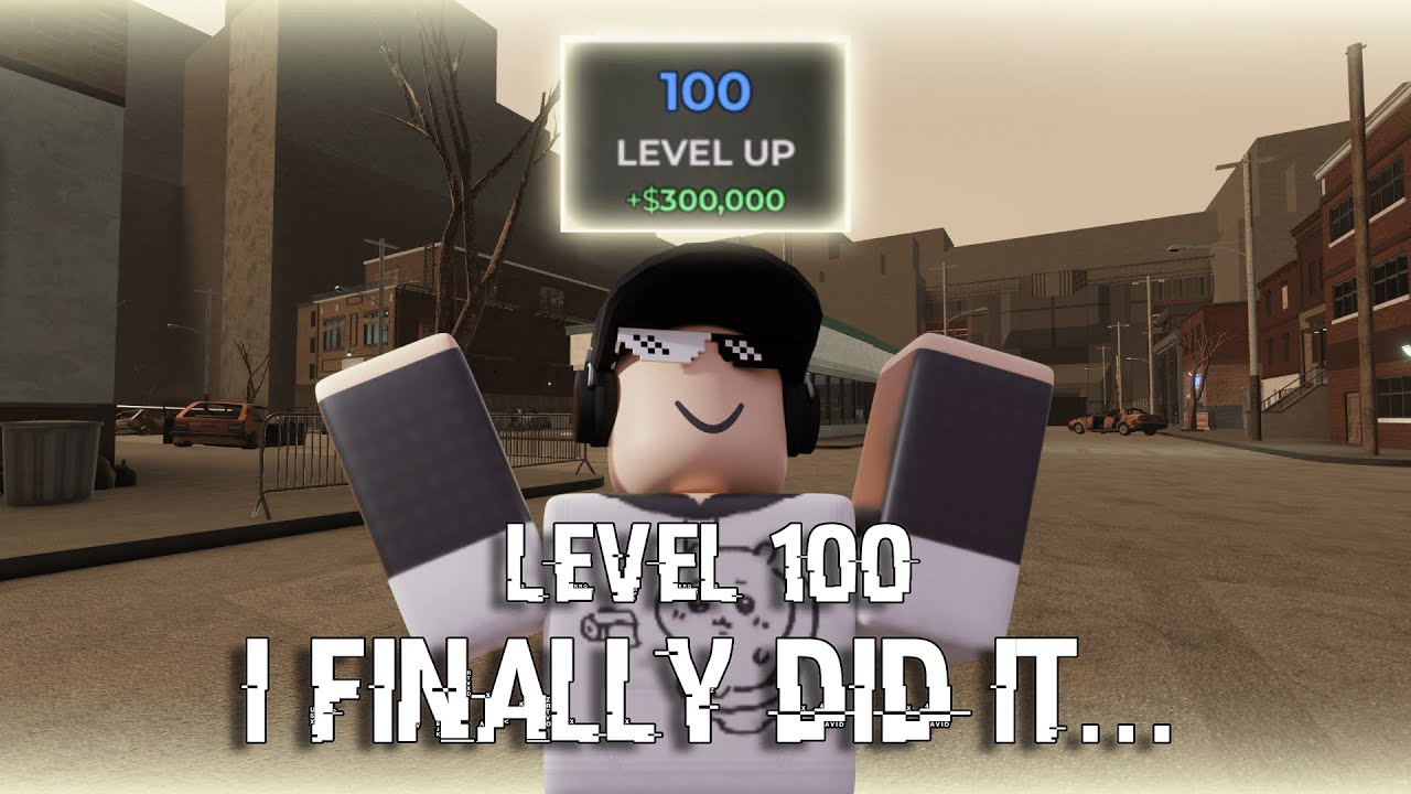 I REACHED LEVEL 100 IN CRIMINALITY... | CRIMINALITY ROBLOX