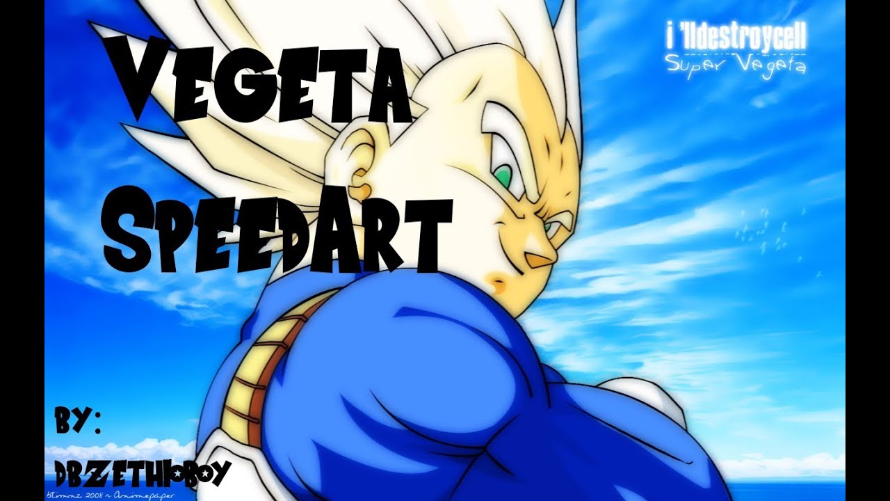 Vegeta - Dragonball Z - SpeedArt w/dbzethioboy #3
