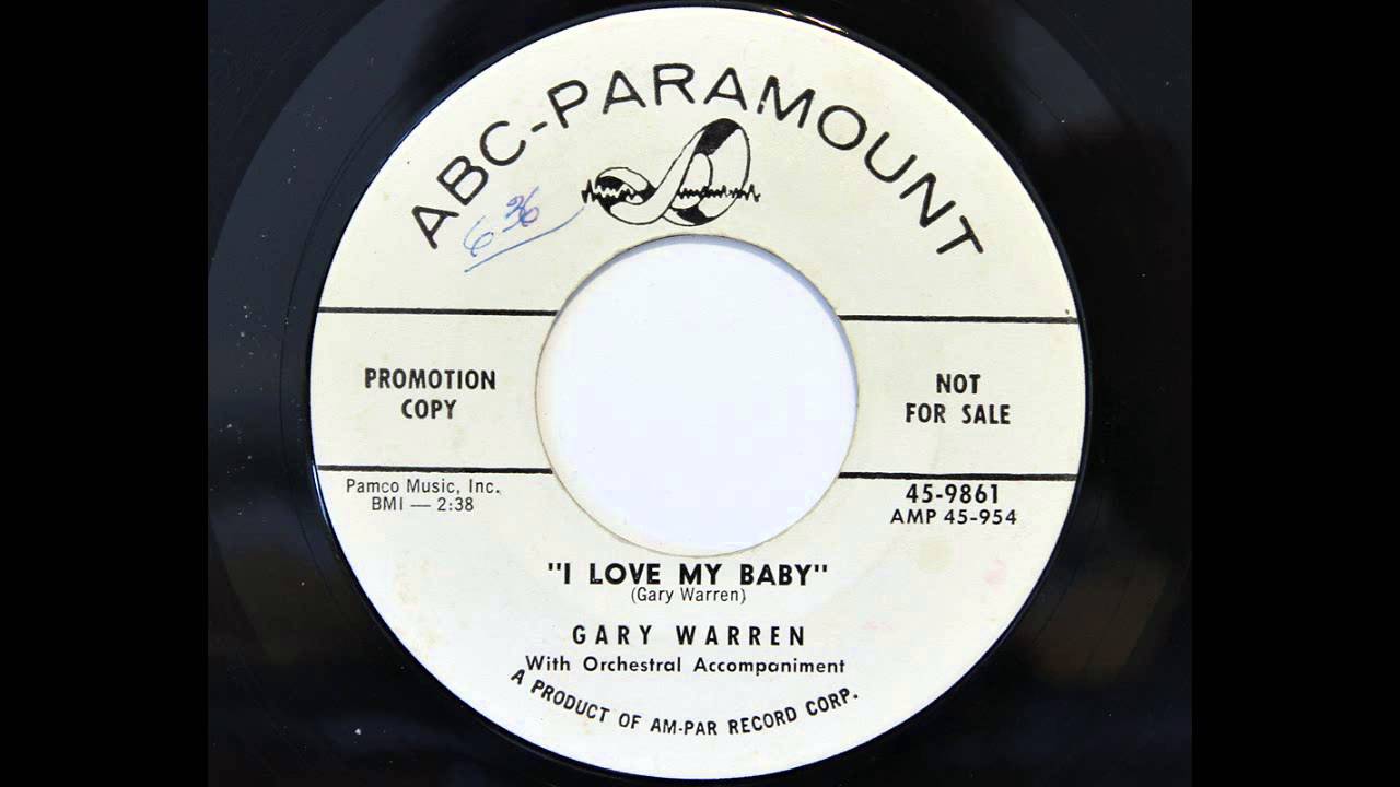 Gary Warren - I Love My Baby (ABC-Paramount 9861) [1957 rockabilly]