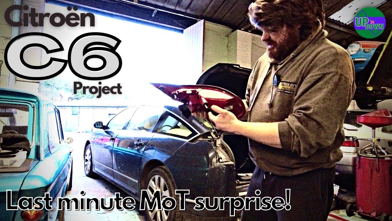 Cheap Citroën C6 Project TEN: LED rear light failure!