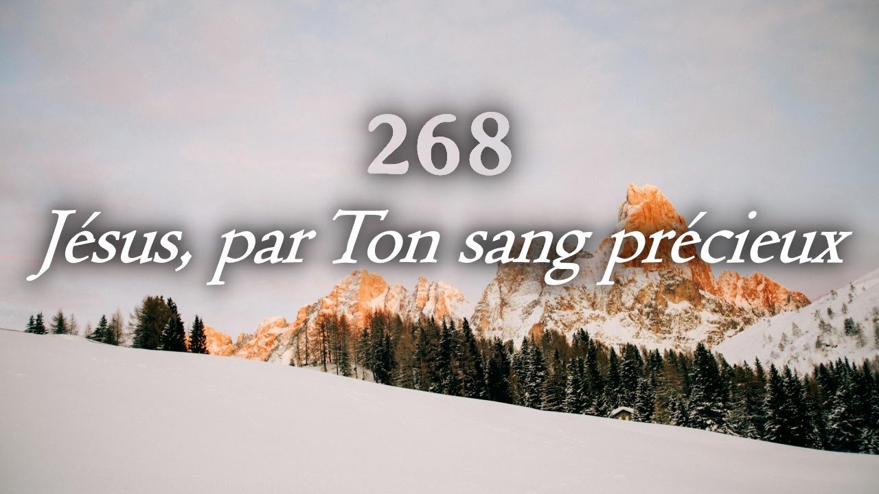 H&L 268 - Jésus, par Ton sang précieux
