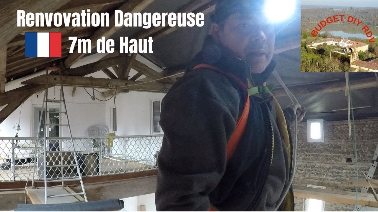 Comment poser un pare vapeur à 7m de haut