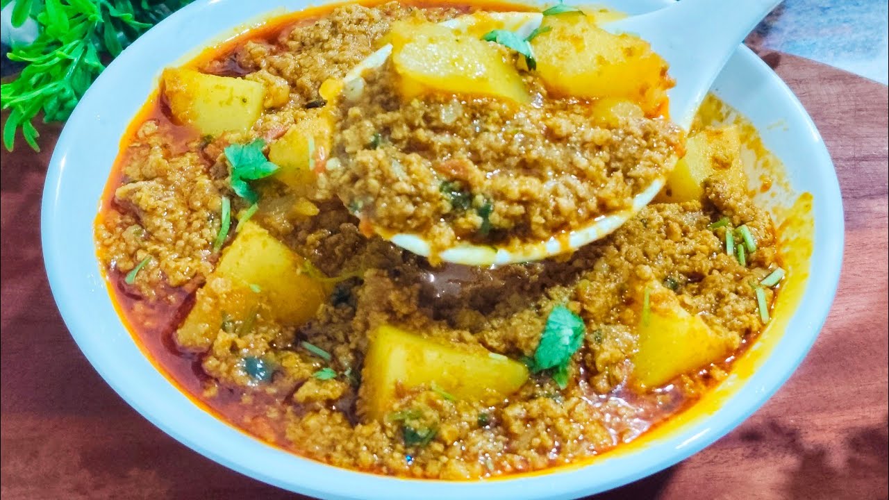 Hyderabadi Aloo Keema Recipe | Ramadan Special Keema 