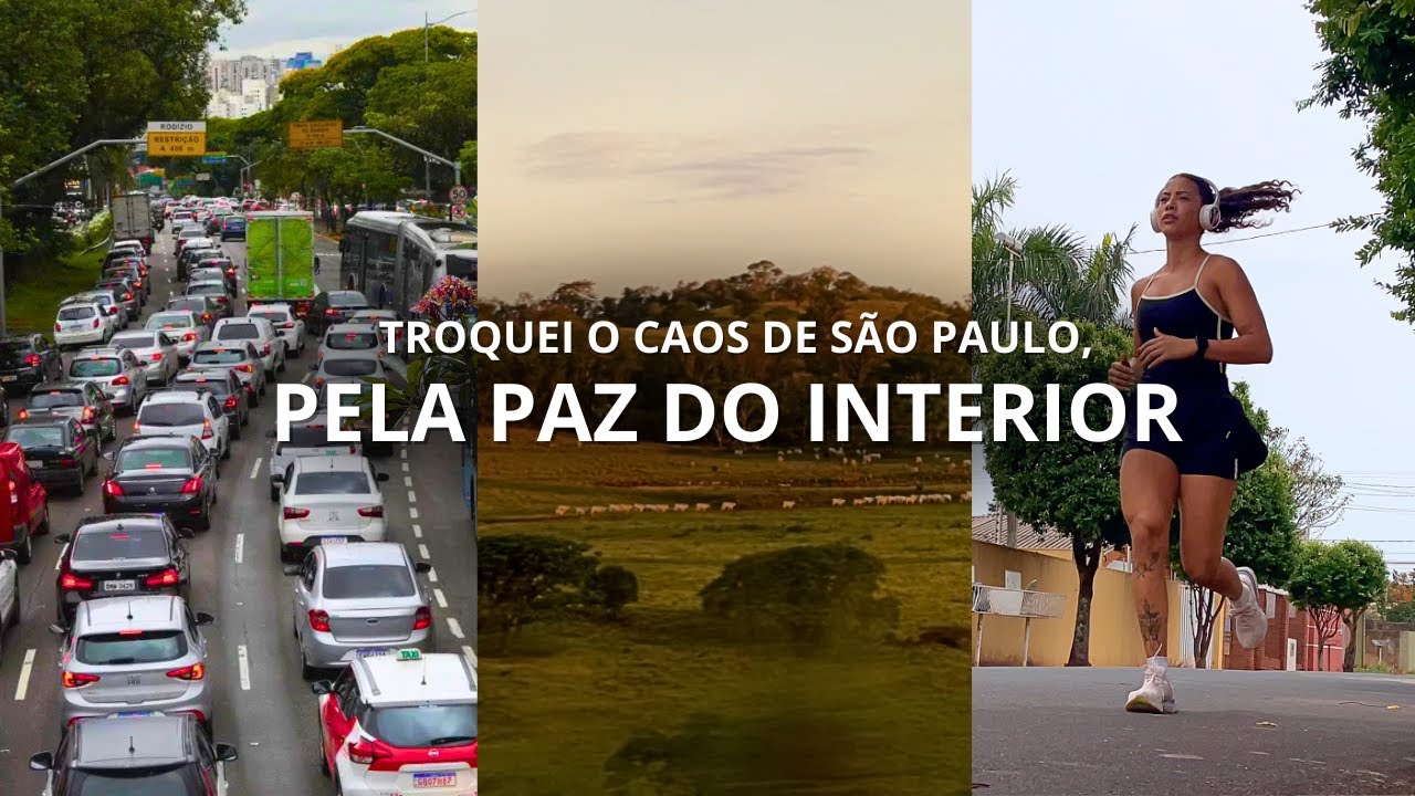 Tudo sobre minha nova vida no interior de São Paulo