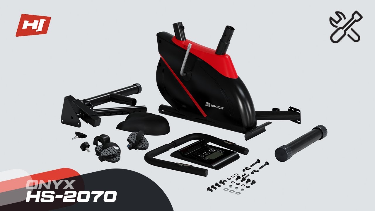 Exercise Bike Assembly Video I HS-2070 Onyx I #HOPSPORT MANUALS