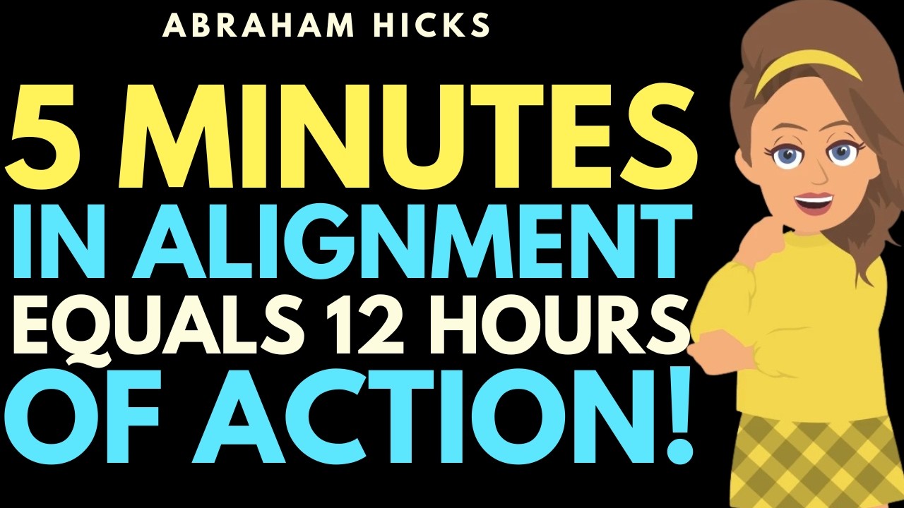 You’re Doing 12 Hours Of Work… Alignment Does It In 5 Minutes ✨ | Abraham Hicks 2026