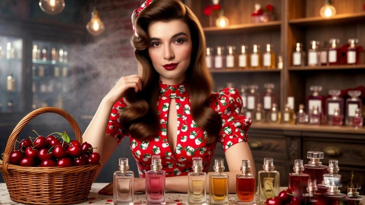 МОИ САМЫЕ ЛЮБИМЫЕ ВИШНЕВЫЕ АРОМАТЫ🍒 МОЯ КОЛЛЕКЦИЯ ПАРФЮМА 2020
