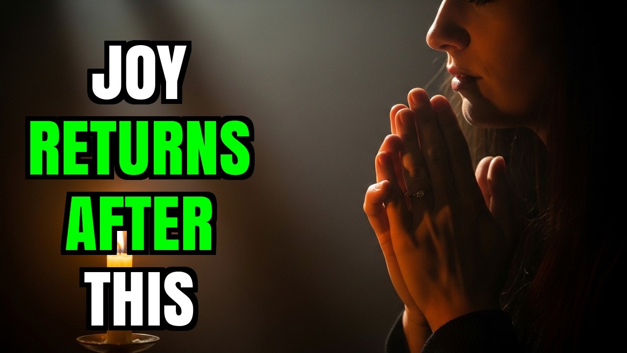 Pray When Sadness Visits You Today - If you feel overwhelmed by sadness, don't despair