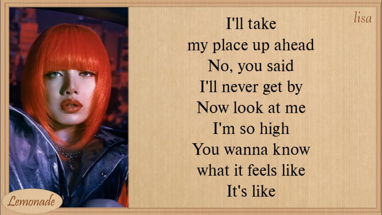 LISA Thunder Lyrics