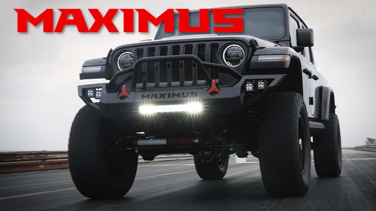 Jeep Gladiator с двигателем Hellcat и турбонаддувом: тест-драйв HENNESSEY MAXIMUS 1000