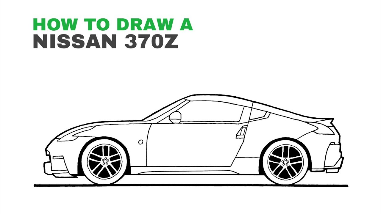 How To Draw A Nissan 370Z Nismo